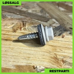 Skrue til stlse - 4,8x19 mm - Farmer - RAL 7038 Lysegr - 250 stk.
