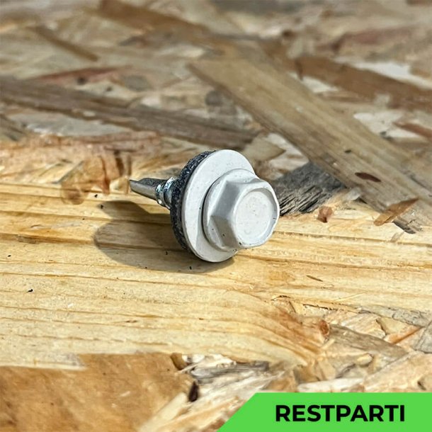 Skrue til stlse - 4,8x19 mm - Farmer - RAL 7038 Lysegr - 250 stk.