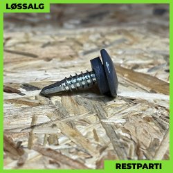 Skrue til stlse - 4,8x19 mm - TTAP Torx - RAL 7024 Grafitgr - 100 stk.