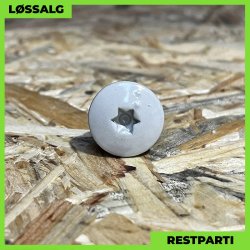 Skrue til stlse - 4,8x19 mm - TTAP Torx - RAL 7044 Lysegr - 100 stk.