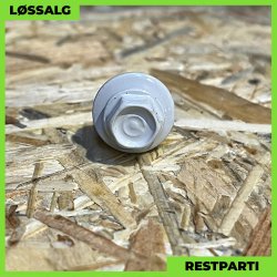 Overlapskrue - 4,8x20 mm - Farmer - RAL 7044 Lysegr - 250 stk.