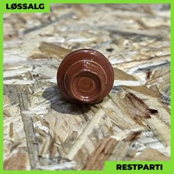 Overlapskrue - 4,8x20 mm - Farmer - RAL 8004 Teglrd - 250 stk.