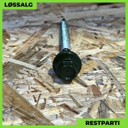 Montageskrue - 4,8x60 mm - Farmer - RAL 6007 Grn - 200 stk.