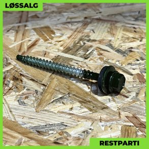 Montageskrue - 4,8x60 mm - Farmer - RAL 6007 Grn - 200 stk.