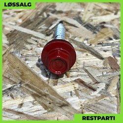 Montageskrue - 4,8x35 mm - Farmer - RAL 3013 Svenskrd - 250 stk.