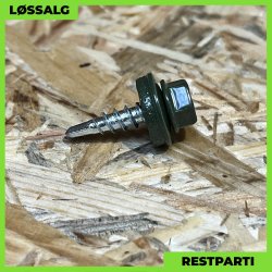 Overlapskrue - 4,8x20 mm - Farmer - RAL 6020 Grn - 250 stk.