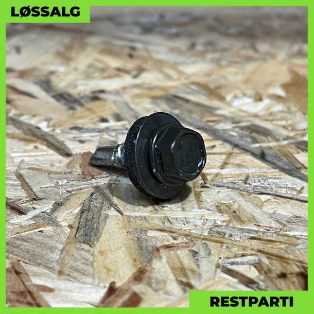 Skrue til stlse - 4,8x19 mm - Farmer - RAL 6015 Mrkegrn - 250 stk.