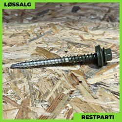 Montageskrue - 4,8x60 mm - Farmer - RAL 6003 Olivengrn - 100 stk.