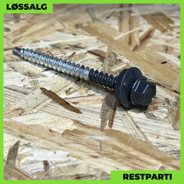 Montageskrue - 4,8x60 mm - Farmer - RAL 7016 Antracitgr - 100 stk.