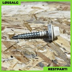 Montageskrue - 4,8x35 mm - Farmer - RAL 1015 Beige - 250 stk.