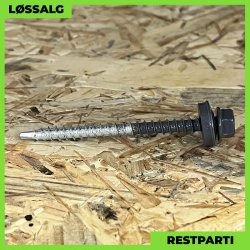 Montageskrue - 4,8x60 mm - Farmer - RAL 7024 Grafitgr - 100 stk.