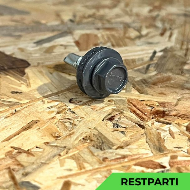 Skrue til stlse - 4,8x19 mm - Farmer - RAL 7024 Grafitgr - 250 stk.