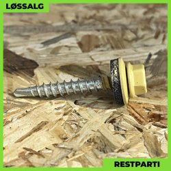 Montageskrue - 4,8x35 mm - Farmer - RAL 1002 Gul - 250 stk.