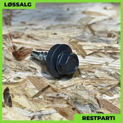 Overlapskrue - 4,8x20 mm - Farmer - RAL 7016 Antracitgr - 250 stk.