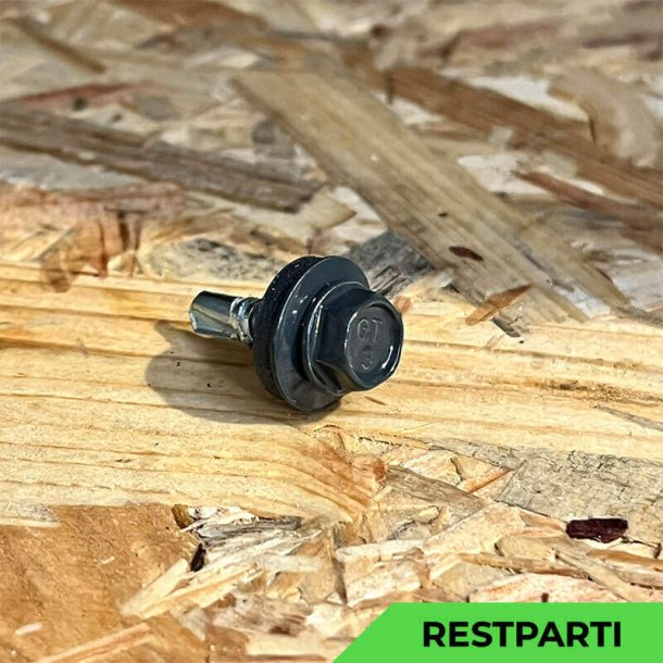 Skrue til stl - 4,8x19 mm - Farmer - RAL 7016 Antracitgr - 250 stk.