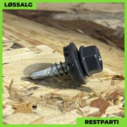 Skrue til stlse - 4,8x19 mm - Farmer - RAL 7024 Grafitgr - 100 stk.