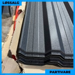 Trapezplade MTP 19 - Partivare - Mat sort