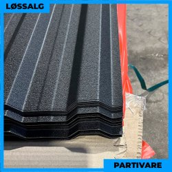 Trapezplade MTP 19 - Partivare - Mat sort