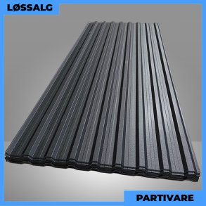 Trapezplade MTP 19 - Partivare - Mat sort