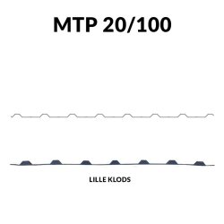 Fugleklodser til Trapezplade MTP 20/100