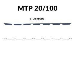 Fugleklodser til Trapezplade MTP 20/100