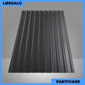 Trapezplade MTP 21 m/ dug - Partivare - Sort