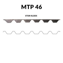 Fugleklodser til Trapezplade MTP 45/46