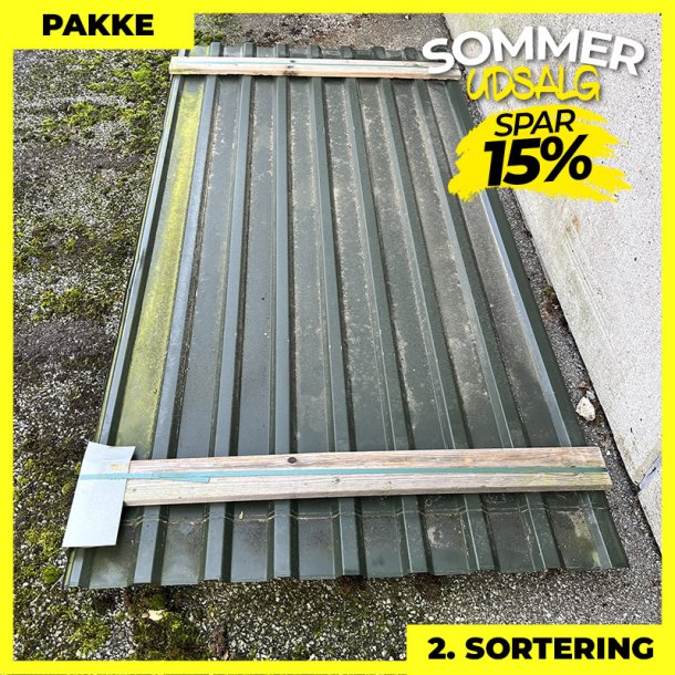 Trapez MTP 18 - 2. sortering - 10 stk. af 2000-2250 - Grn - 23 m