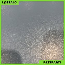 Planplade - Restparti - 2000 x 1000 mm - 0,50 mm - Bl�