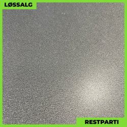 Planplade - Restparti - 2500 x 1250 mm - 0,50 mm - Mat Antracitgr�