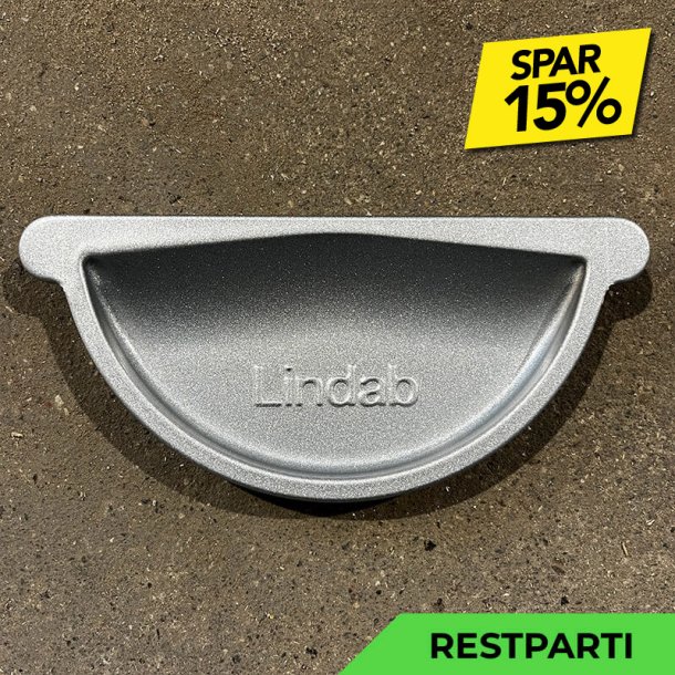 Lindab RG - Endebund smal - Silver - 150 mm - Restparti