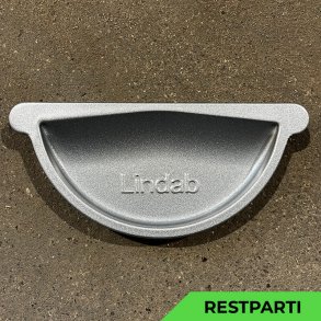 Lindab RG - Endebund smal - Silver - Restparti