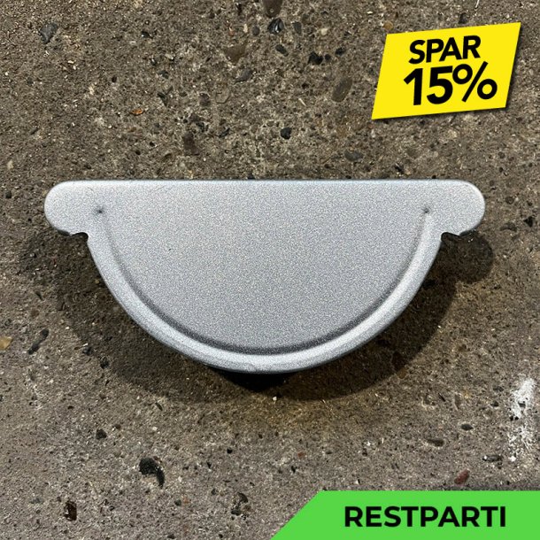 Lindab RGH - Endebund (Hjre) - Silver - Restparti
