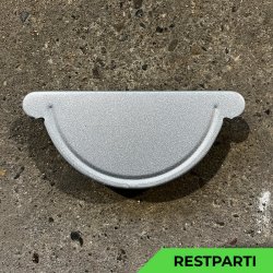 Lindab RGH - Endebund (Hjre) - Silver - Restparti