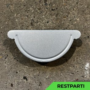 Lindab RGH - Endebund (Hjre) - Silver - Restparti