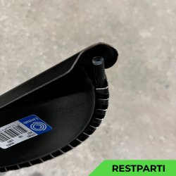 Lindab RGT - Endebund - Sort - Restparti