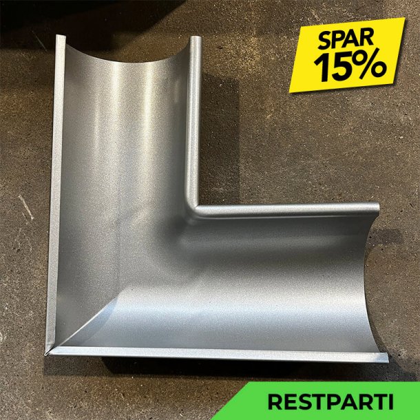 Lindab RVI - Indvendig gering 90gr - Silver - Restparti
