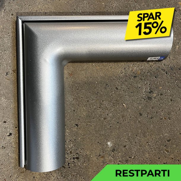 Lindab RVY - Udvendig gering 90gr - Silver - Restparti