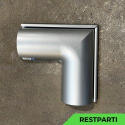 Lindab RVY - Udvendig gering 90gr - Silver - Restparti