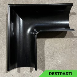 Lindab RVY - Udvendig gering 90gr - Sort - Restparti