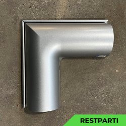 Lindab RVY - Udvendig gering 90gr - Silver - Restparti