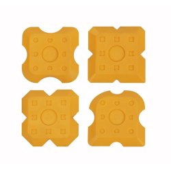 SVALK silikonefugest - 4 stk. silikonespartler