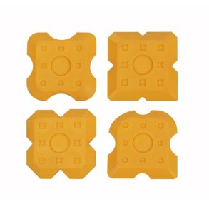 SVALK silikonefugest - 4 stk. silikonespartler