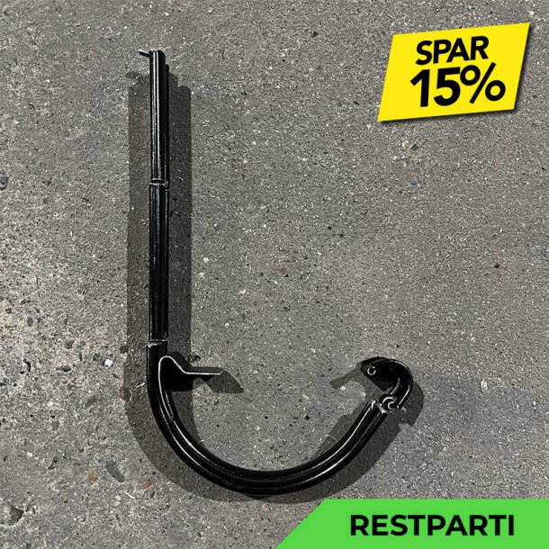 Lindab SSK - Justerbart konsoljern - Sort - 100 mm - Restparti