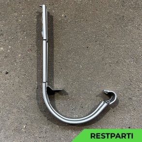 Lindab SSK - Justerbart konsoljern - Silver - 100 mm - Restparti