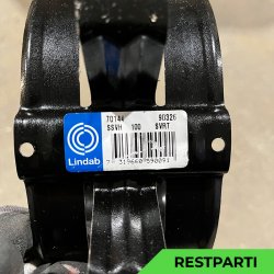 Lindab SSVH - Rrholder - Sort - 100 mm - Restparti