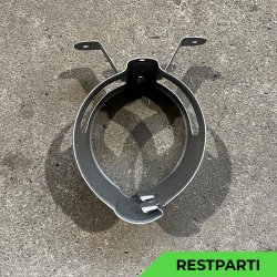 Lindab SSVH - Rrholder - Silver - 100 mm - Restparti