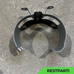 Lindab SSVH - Rrholder - Silver - 100 mm - Restparti