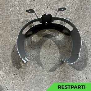 Lindab SSVH - Rrholder - Silver - 100 mm - Restparti