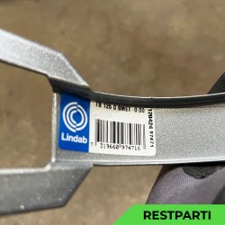Lindab TB - Rendejernskapsel - Silver - 125 mm - Restparti